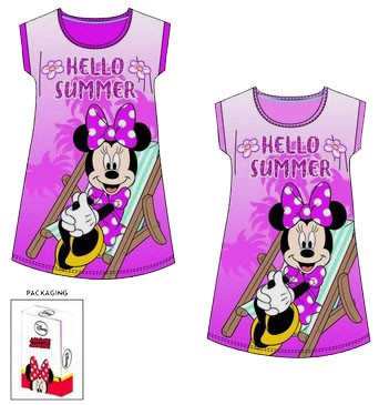 Disney Minnie  children's short nightgown in gift box 3-8 years