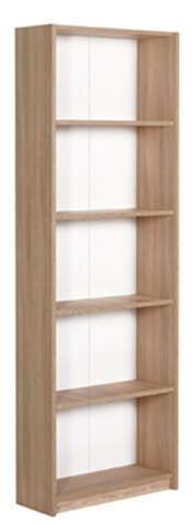 ΡΑΦΙΕΡΑ ΜΕ ΠΕΝΤΕ ΡΑΦΙΑ 58x23x170 εκ SONOMA