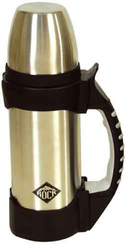 THERMOS ΘΕΡΜΟΣ ΑΝΟΞΕΙΔΩΤΟ ROCK  ΑΝΘΕΚΤΙΚΟ 1 Lt. ΜΕ ΧΕΙΡΟΛΑΒΗ ΜΕΤΑΦΟΡΑΣ