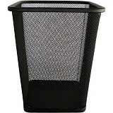 ΚΑΛΑΘΙ ΑΧΡΗΣΤΩΝ 12lt ΤΕΤΡΑΓΩΝΟ ΜΑΥΡΟ