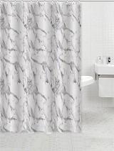 ΚΟΥΡΤΙΝΑ ΠΟΛΥΕΣΤΕΡΙΚΗ 180x180εκ 90gsm ΜΕ 12 ΚΡΙΚΟΥΣ ΜΑΡΜΑΡΟ ANKOR