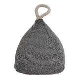 ΣΤΟΠ ΠΟΡΤΑΣ ΥΦΑΣΜΑΤΙΝΟ ΣΕ ΓΚΡΙ ΧΡΩΜΑ 15x15x16εκ. ANKOR  845941