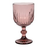 ΣΕΤ 6 ΤΜΧ ΠΟΤΗΡΙΑ ΓΥΑΛΙΝΑ  ΚΟΛΟΝΑΤΑ 350ml ΣΕ ΜΩΒ ΧΡΩΜΑ ANKOR  8492-01