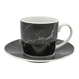 ΣΕΤ ΦΛΥΤΖΑΝΙΑ ΚΑΦΕ ΠΟΡΣΕΛΑΝΙΝΑ 110ml ΜΑΥΡΟ ΜΑΡΜΑΡΟ ANKOR