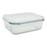 ΦΑΓΗΤΟΔΟΧΕΙΟ ΟΡΘΟΓΩΝΙΟ ΑΠΟ ΠΥΡΑΝΤΟΧΟ ΓΥΑΛΙ ΜΕ ΠΛΑΣΤΙΚΟ ΚΑΠΑΚΙ 1,0lt ANKOR