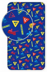 Paw Patrol Signpost Fitted Sheet 90x200 cm