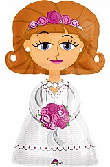 Wedding Wedding, AirWalker Walking Foil Balloon 122 cm