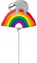 Animals Sloth Mini Foil Balloon