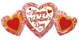 Love Happy Valentine's Day foil balloon 86 cm