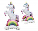Unicorn Rainbow 3D Foil Balloon 94 cm