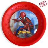 Spiderman Crime Fighter micro premium plastic plate 4 pcs set 21 cm