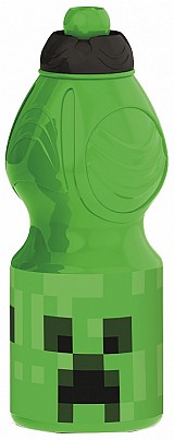 Minecraft water bottle, sports bottle 400 ml