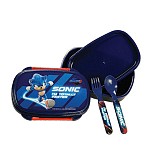 Sonic the Hedgehog Faster Sandwich Box + Cutlery Set