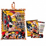 Naruto stationery set with holder