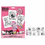 Hello Kitty Friends coloring set