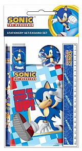 Sonic the Hedgehog Rush Sonic the Hedgehog stationery set 5 pcs