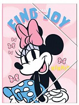 Disney Minnie  Joy A/4 rubber band folder