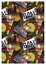 Football Goal A/4 elastic folder