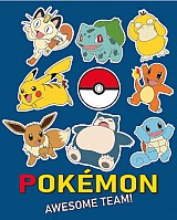 Pokémon Awesome Team coral fleece blanket 130x160cm