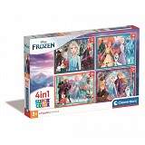 Disney Frozen Echoes 4-in-1 puzzle Clementoni CMC21518