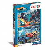 Hot Wheels Buns of Steel 2x60 db-os puzzle Clementoni CMC24816