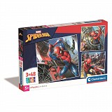 Spiderman Doctor Octopus 3x48 pcs puzzle Clementoni