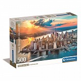 New York Sunset 500 db-os puzzle Clementoni