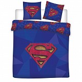 Superman Blue double, double duvet cover 240×220cm, 65x65 cm