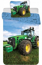 Tractor Tractor, Children's Bedding Set 100×135cm, 40×60 cm