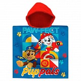 Paw Patrol Paw-fect beach towel poncho 60x120 cm