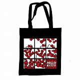 Hello Kitty Bows canvas bag, shopping bag 44 cm