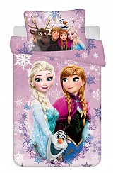 Disney Frozen Purple Frosty children's bedding 100×135 cm, 40×60 cm
