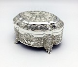 Μπιζουτιέρα Επάργυρη Λακαριστή 104HQ17956 LM