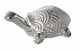 Χελώνα Διακοσμητική Κεραμική Ζαχαρί/Ασημί  H2592L-DJ18C