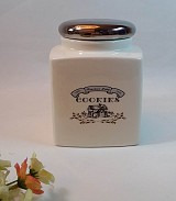 Μπισκοτιερα Κεραμική Διακοσμημένη