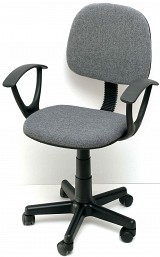 VELCO Pro Systems ΚΑΡΕΚΛΑ ΓΡΑΦΕΙΟΥ ΠΑΙΔΙΚΗ ΓΚΡΙ  ΜΕ ΜΠΡΑΤΣΑ-ΔΙΑΣΤΑΣΕΙΣ: 41x53x89cm