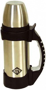 THERMOS ΘΕΡΜΟΣ ΑΝΟΞΕΙΔΩΤΟ ROCK  ΑΝΘΕΚΤΙΚΟ 1 Lt. ΜΕ ΧΕΙΡΟΛΑΒΗ ΜΕΤΑΦΟΡΑΣ
