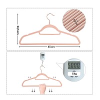 Songmics Κρεμάστρα Ρούχων σε Ροζ Χρώμα CRF21PK50 50τμχ