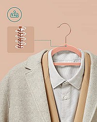 Songmics Κρεμάστρα Ντουλάπας Βελούδινη CRF21PK30 30τμχ