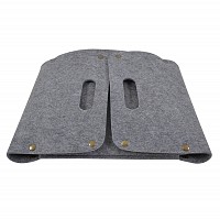 ΚΑΛΑΘΙ YΦΑΣΜΑΤΙΝΟ ΓΚΡΙ 31x31x31εκ.ANKOR