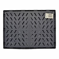 ΚΑΛΑΘΙ ΠΛΑΣΤΙΚΟ ΑΝΑΔΙΠΛΟΥΜΕΝΟ 12lt ΜΑΥΡΟ 34x24,8x14,7εκ. ANKOR