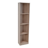 ΡΑΦΙΕΡΑ ΞΥΛΙΝΗ ΜΕ 4 ΡΑΦΙΑ 40x24x170εκ.ANKOR