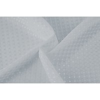 ΚΟΥΡΤΙΝΑ ΠΟΛΥΕΣΤΕΡΙΚΗ 180x200εκ 115gsm ΜΕ 12 ΚΡΙΚΟΥΣ ΣΕ ΓΚΡΙ ΧΡΩΜΑ ANKOR
