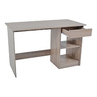 ΓΡΑΦΕΙΟ ΞΥΛΙΝΟ ΜΕ ΣΥΡΤΑΡΙ ΚΑΙ ΡΑΦΙΑ ΣΕ ΦΥΣΙΚΟ ΧΡΩΜΑ 120x60x75εκ. ANKOR  837458