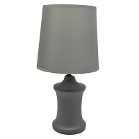 ΠΟΡΤΑΤΙΦ ΚΕΡΑΜΙΚΟ ΜΕ ΚΑΠΕΛΟ ΣΕ ΓΚΡΙ ΧΡΩΜΑ 17x9,5x34εκ. Ε14/ΜΑΧ 40W ANKOR