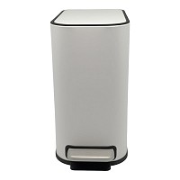 ΚΑΛΑΘΙ ΜΠΑΝΙΟΥ BELLO 5lt SOFT CLOSE SLIM  ΜΕΤΑΛΛΙΚΟ ΑΣΠΡΟ ΜΑΤ ANKOR