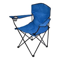 ΚΑΡΕΚΛΑ CAMPING ΒΑΡΕΩΣ ΤΥΠΟΥ ΠΤΥΣΣΟΜΕΝΗ ΣΕ ΜΠΛΕ ΧΡΩΜΑ 93x55x94εκ.ANKOR 843114