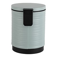 ΚΑΛΑΘΙ ΜΠΑΝΙΟΥ 5lt ΜΕΤΑΛΛΙΚΟ ΡΙΓΕ ΣΕ ΧΡΩΜΑ MINT ΜΑΤ SOFT CLOSE ANKOR