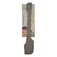 ΣΠΑΤΟΥΛΑ ΑΠΟ ΣΙΛΙΚΟΝΗ ΣΕ TAUPE ΧΡΩΜΑ 28x5,5x1εκ. ANKOR  846573