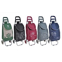 ΚΑΡΟΤΣΙ ΛΑΪΚΗΣ ΜΕΤΑΛΛΙΚΟ 5 ΣΧΕΔΙΑ 35x27x94εκ. ANKOR  849505